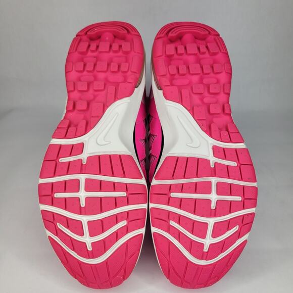 SOLD / NEW Nike Air Max Dynasty Running Shoes Pink Blast White Black Size 9 - Picture 10 of 11